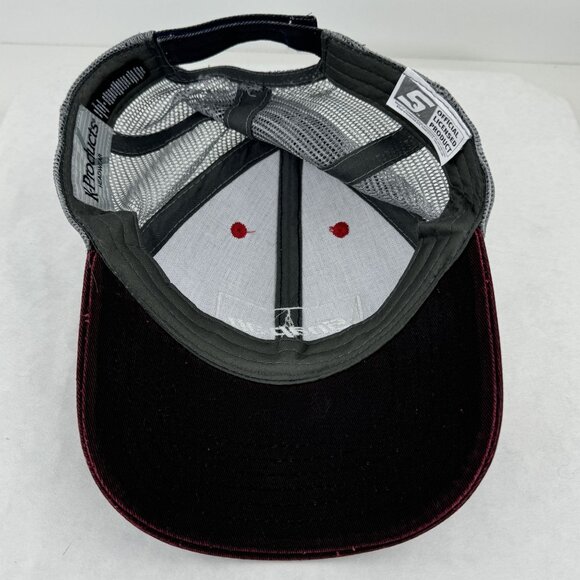 Snap-On Trucker Hat One Size Fits All Patch Logo Mesh Adjustable Hook Loop Cap - Picture 6 of 10
